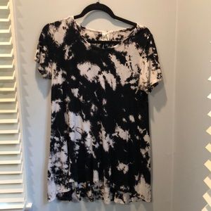 Black and White Swing Tunic